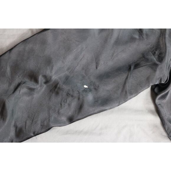 Bugs Bunny Happy Birthday 1990 Black Bomber Satin Jacket S XXL Vintage 2 Glasses - Picture 12 of 16